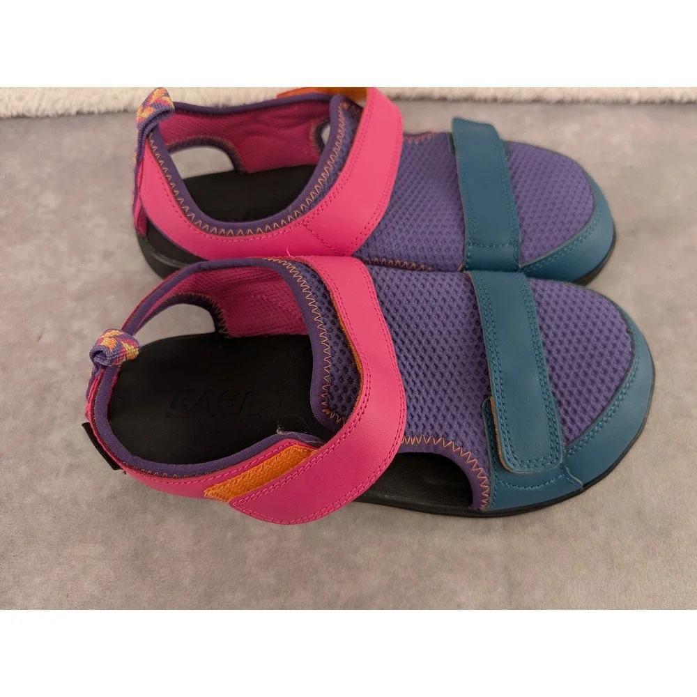 Teva Hurricane Seekado Sandals Imperial Palace Multi Purple Pink Kids 4M NWOB